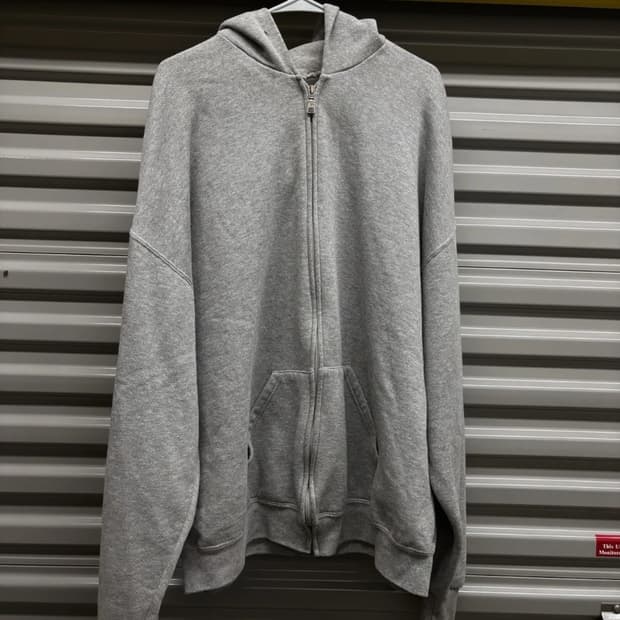 러셀 후드집업 그레이 xxl