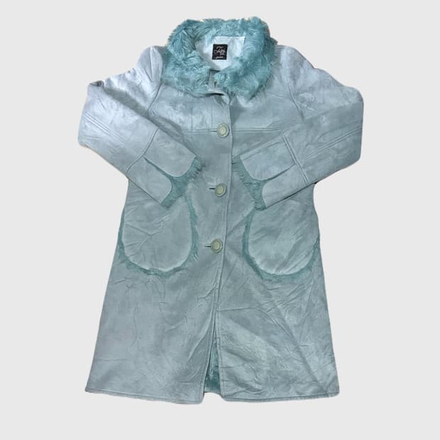 민트 퍼 롱코트