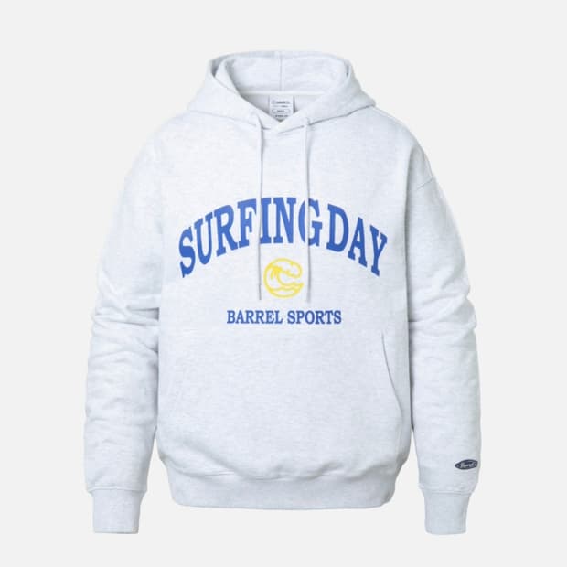 배럴 화이트 후드 M 선착순 판매