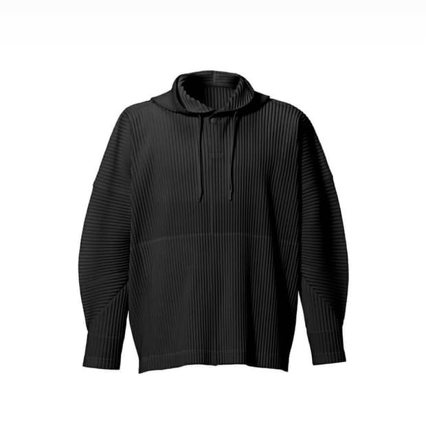 이세이미야케 옴므플리세 후드 아노락