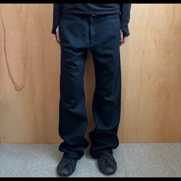 꼼데가르송 옴므 울 팬츠