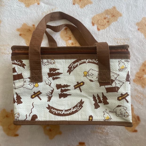 Sanrio 산리오 폼폼푸린 보냉백 💛🤎