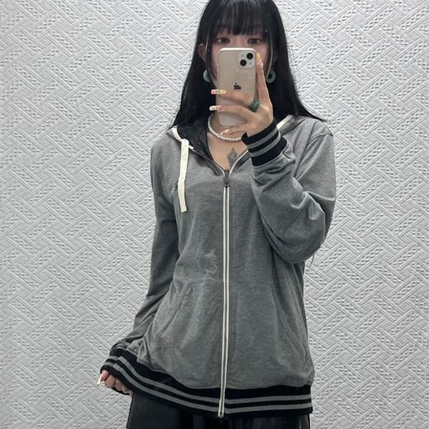 버버리 블랙라벨 캐주얼 리버시블 바람막이 후드집업 3 C13973