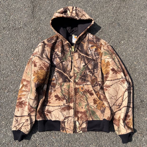 칼하트 리얼트리 덕액티브 자켓