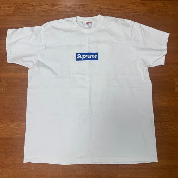 [XXL]슈프림 서울 박스로고 티셔츠