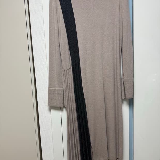 TIME 니트 롱 원피스