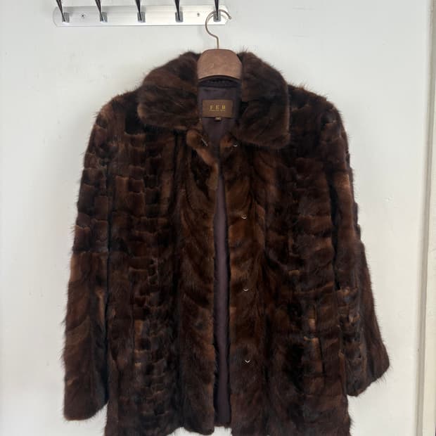 FEB 모피 자켓