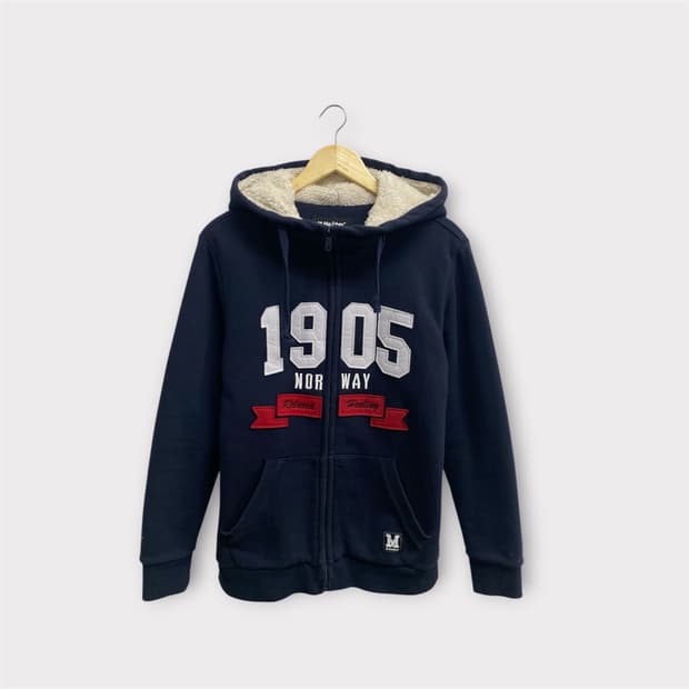 엠할리데이 1905 보아털 후드 집업 S