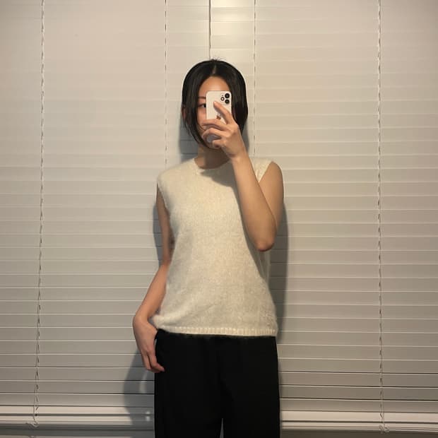 베르사체 앙고라퍼 베스트