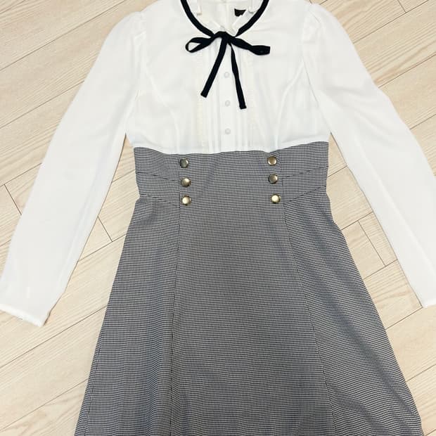 로맨틱 숲 SOUP 원피스 정장 하객룩