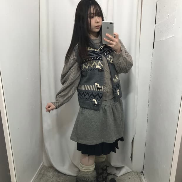 무채색 모리 코디 세트 🤍