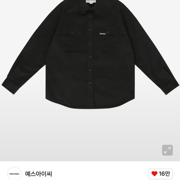 예스아이씨 / 2 Pockets Comfort Shirt / 긴팔 셔츠