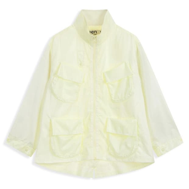 Open YY Cargo pocket wind jacket (lemon)