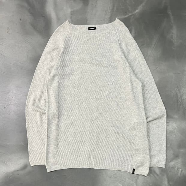  디젤 울 혼방 니트 y15080