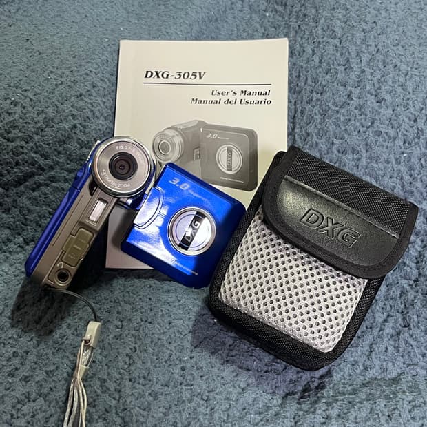 DXG 305V 디지털 카메라 + 케이스