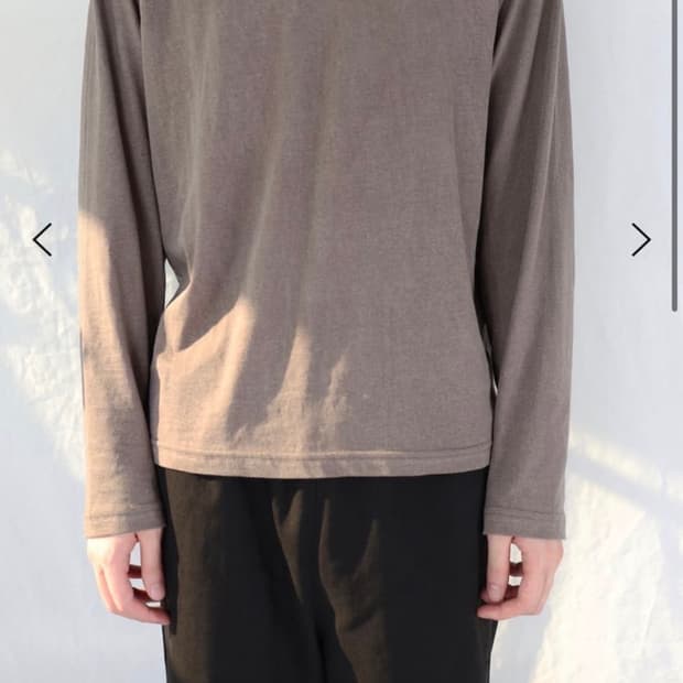 LES 롱슬리브 브라운 판매