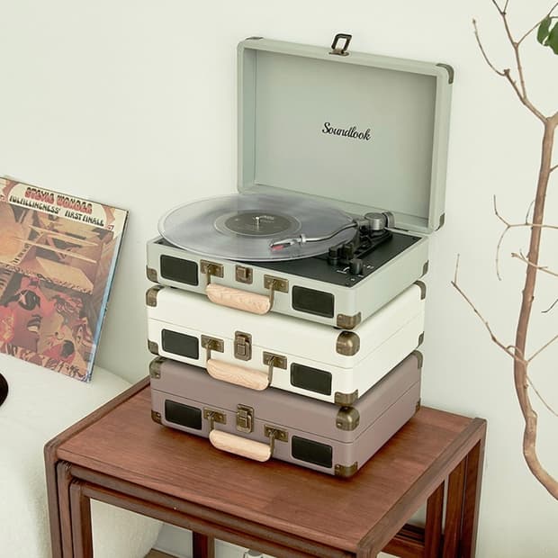 사운드룩 캠크닉 lp 턴테이블