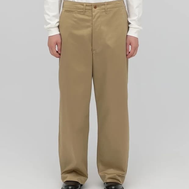 시오타 웨폰 치노 클로스 팬츠 베이지 Ciota Weapon Chino