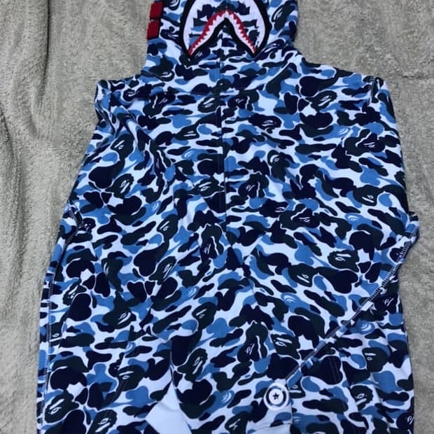 베이프 청계 후드집업 XXL