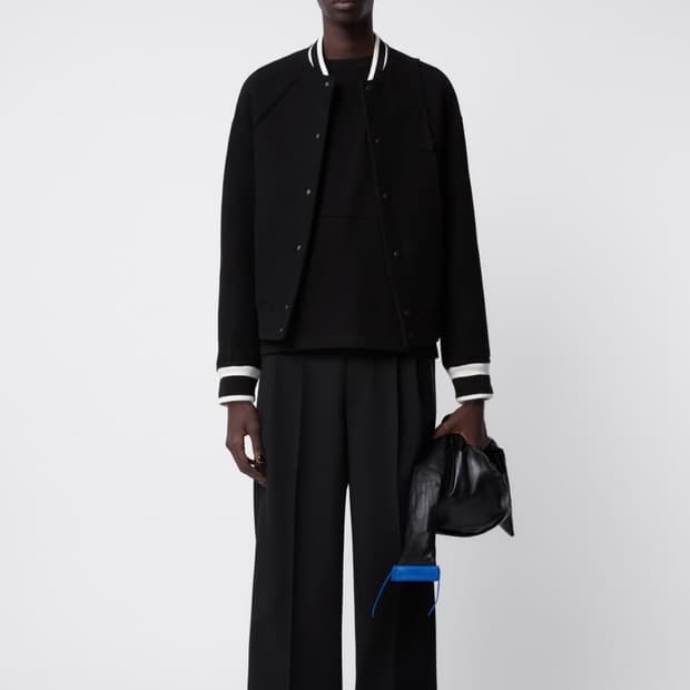 자라 X 아더에러 울 블렌드 봄버 바시티 자켓(클리닝O)