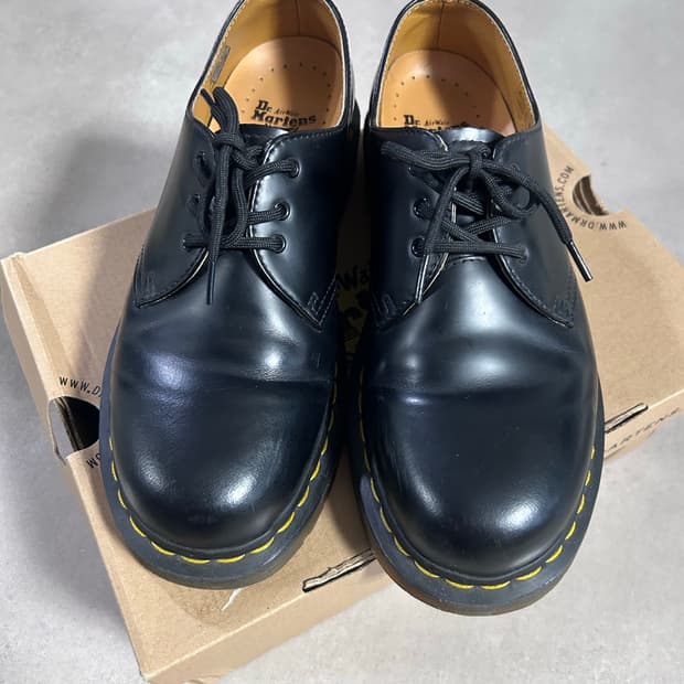 닥터마틴 1461 블랙 스무스 uk6 (240)