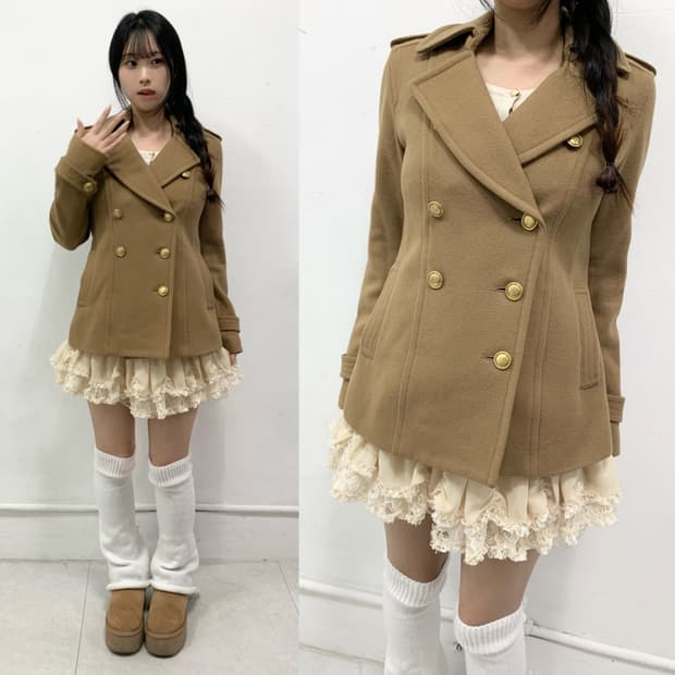 [LE SOUK] 라떼갸루 리락쿠마 숏 코트