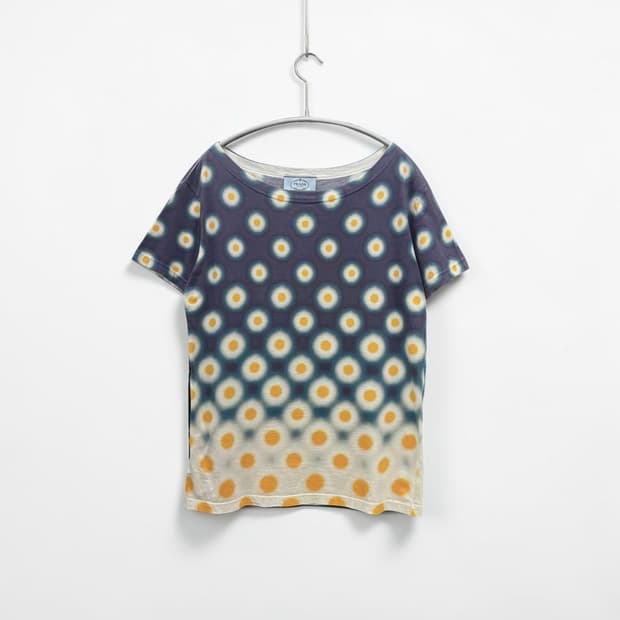PRADA OMBRÉ POLKA DOT TEE