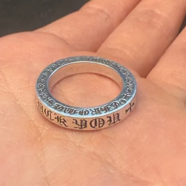 크롬하츠 퍽유링 3mm us6호