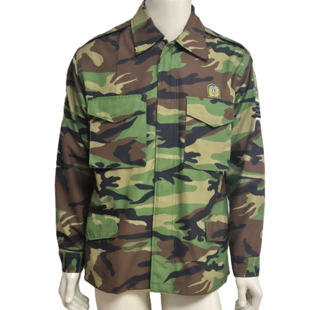 육군 구형 부사관학교 병장 후기형 야전상의 전투복 상의 자켓 (M)