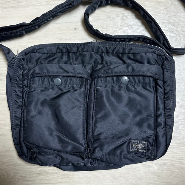 PORTER 요시다 포터 탱커 숄더백 블랙 L