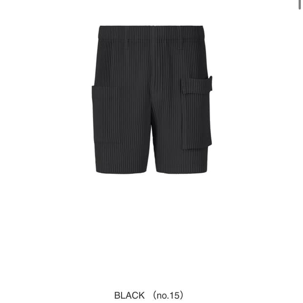 옴므플리세 페인터기어 숏팬츠