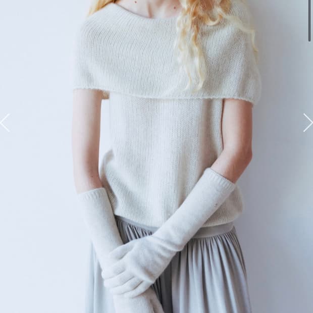 모노하 Cape Layered Off-Shoulder Sleeveless