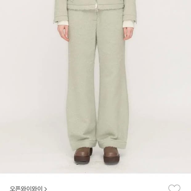 OPEN YY 오픈 와이와이 팬츠 민트