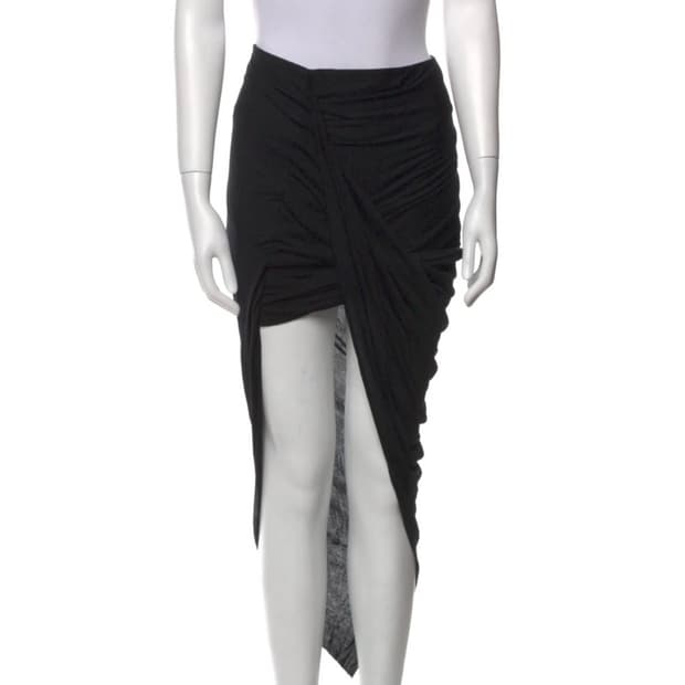 Helmut lang Pleated midi skirt