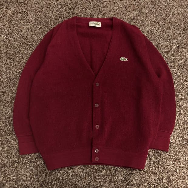 라코스테 서광 울 가디건