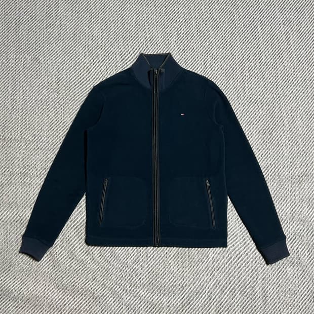 [M] Tommy 타미힐피거 우먼즈 네이비 후리스 집업 자켓