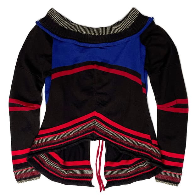 Marithe Francois Girbaud 셔링 니트 새상품