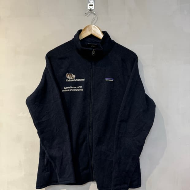 파타고니아 네이비 플리스 집업