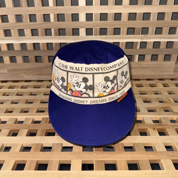 90s 디즈니 미키마우스 필박스 캡