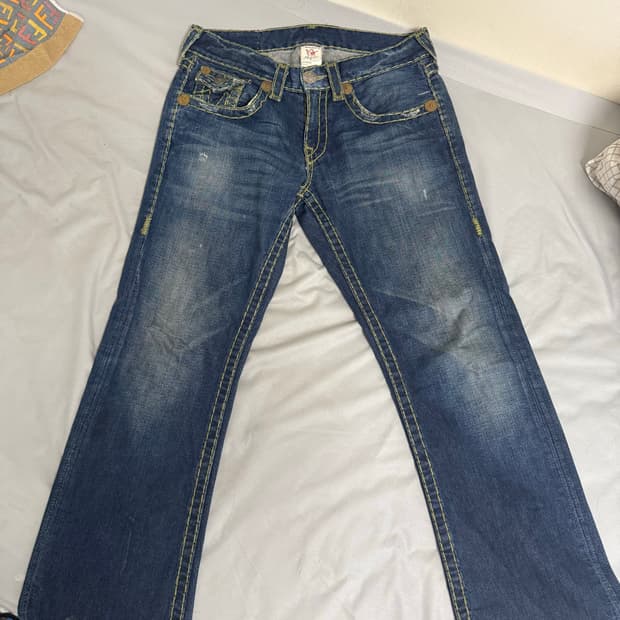 트루릴리전 슈퍼빌리t 부츠컷 데님