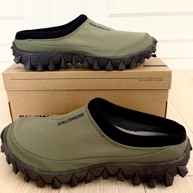 (285)(새상품)살로몬 스노우 클로그 딥 그린 방한화