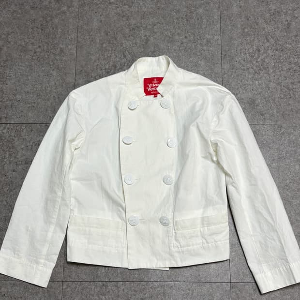 비비안웨스트우드 레드라벨 화이트 자켓
