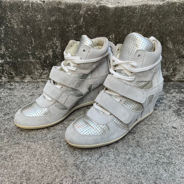 [39] ASH 스웨이드 웨지힐 스니커즈 (250)