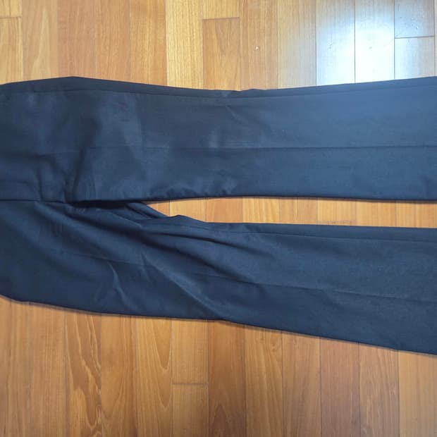 토니웩 버진 울 플레어 테일러드 트라우저 블랙 28사이즈