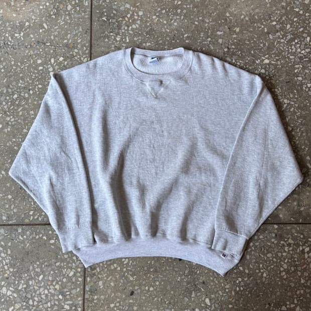 90s Russell plain 50/50 sweatshirt