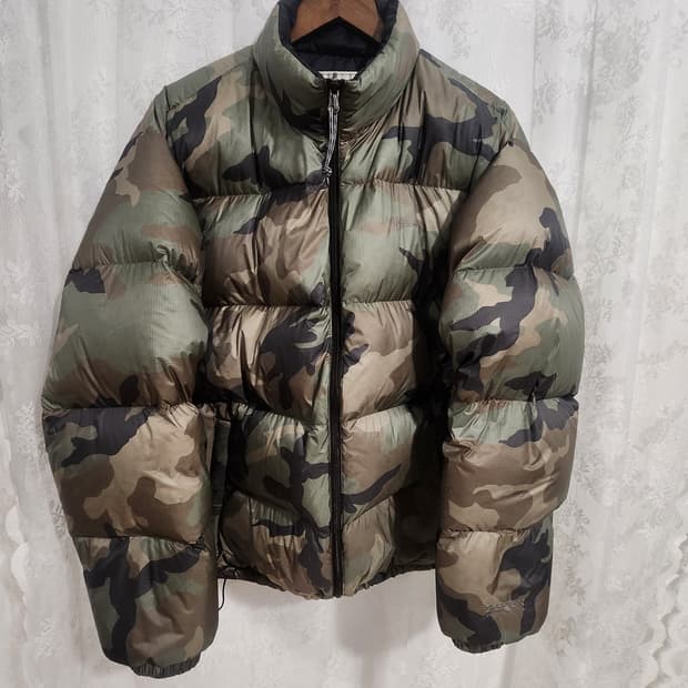 디스이즈네버댓 퍼텍스 리버시블 카모 패딩 덕다운 (XL)