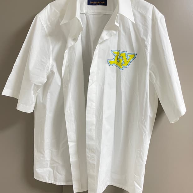 루이비통 로고 셔츠 