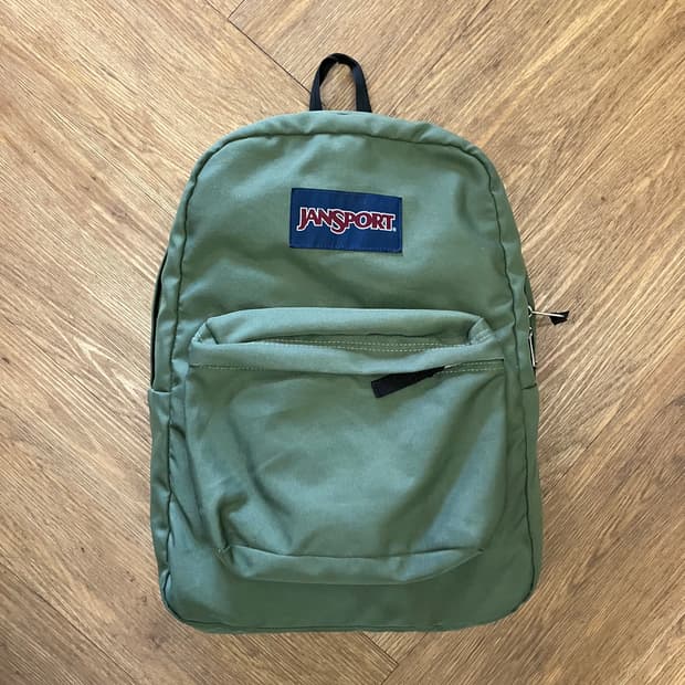 N74 잔스포츠 슈퍼브레이크 백팩 그린