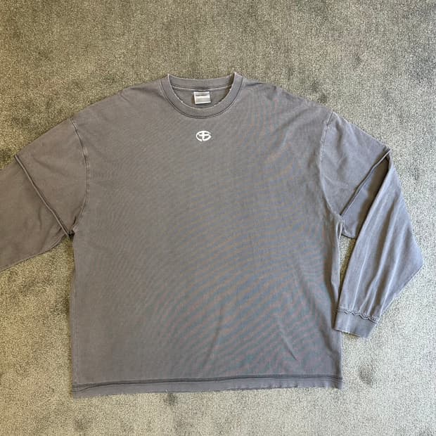 노매뉴얼 남성 롱 슬리브XL 회색