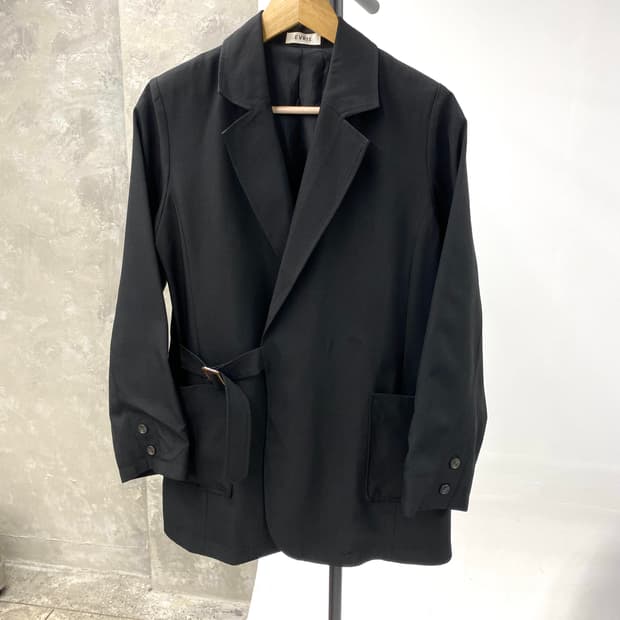 [M-L] EVRIS JPN 일본 빈티지 스트랩 블레이저